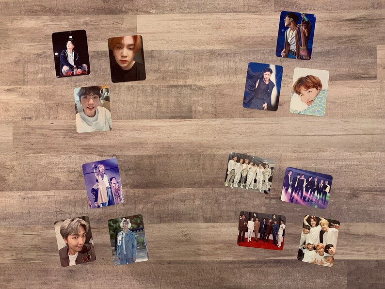 BTS  Photo cards Unofficial 