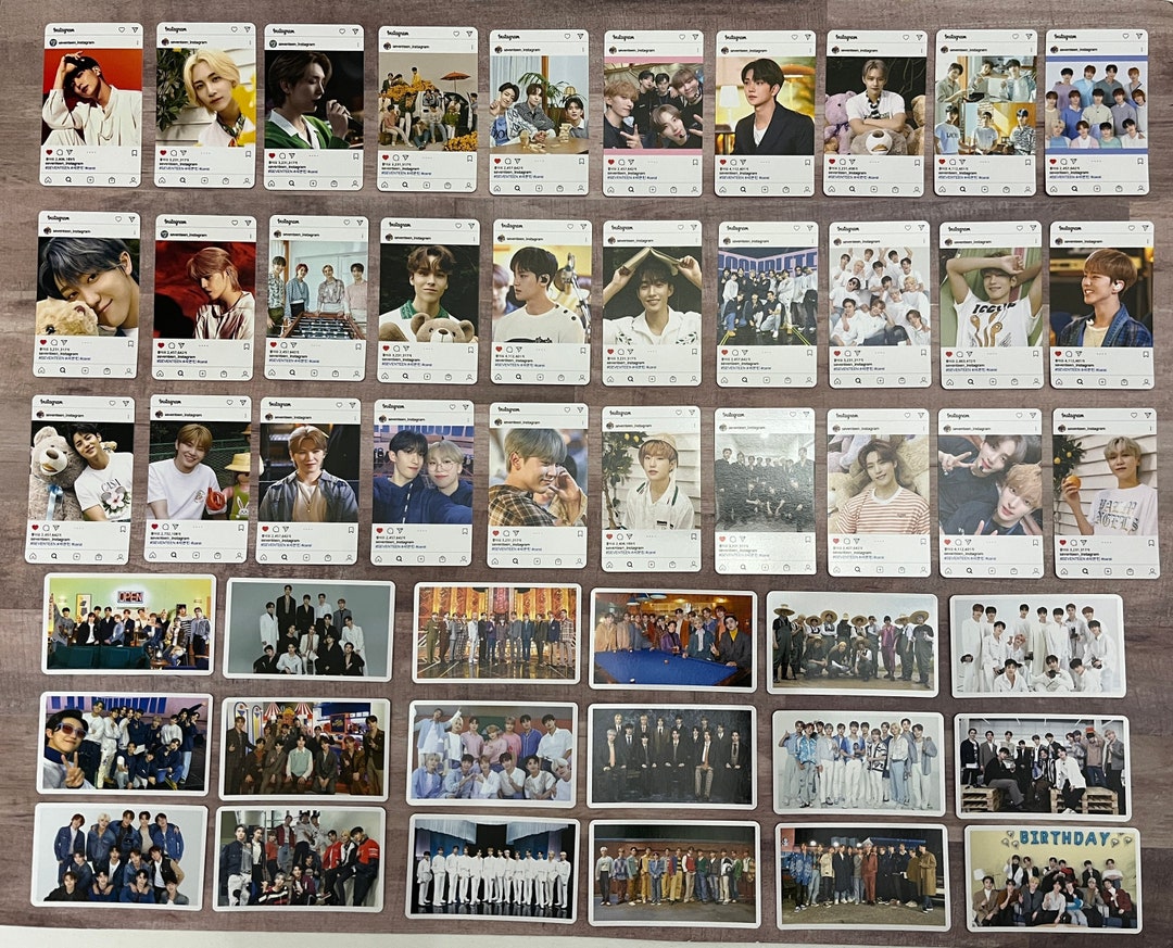 B■SEVENTEEN★shining diamond Photo Card SEVENTEEN Collection on X: 