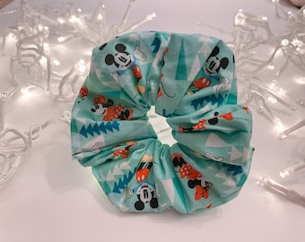 Mickey & Minnie Christmas Scrunchie | Disney Inspired | Mickey Mouse | Minnie Mouse | Christmas | Scrunchies | Holiday