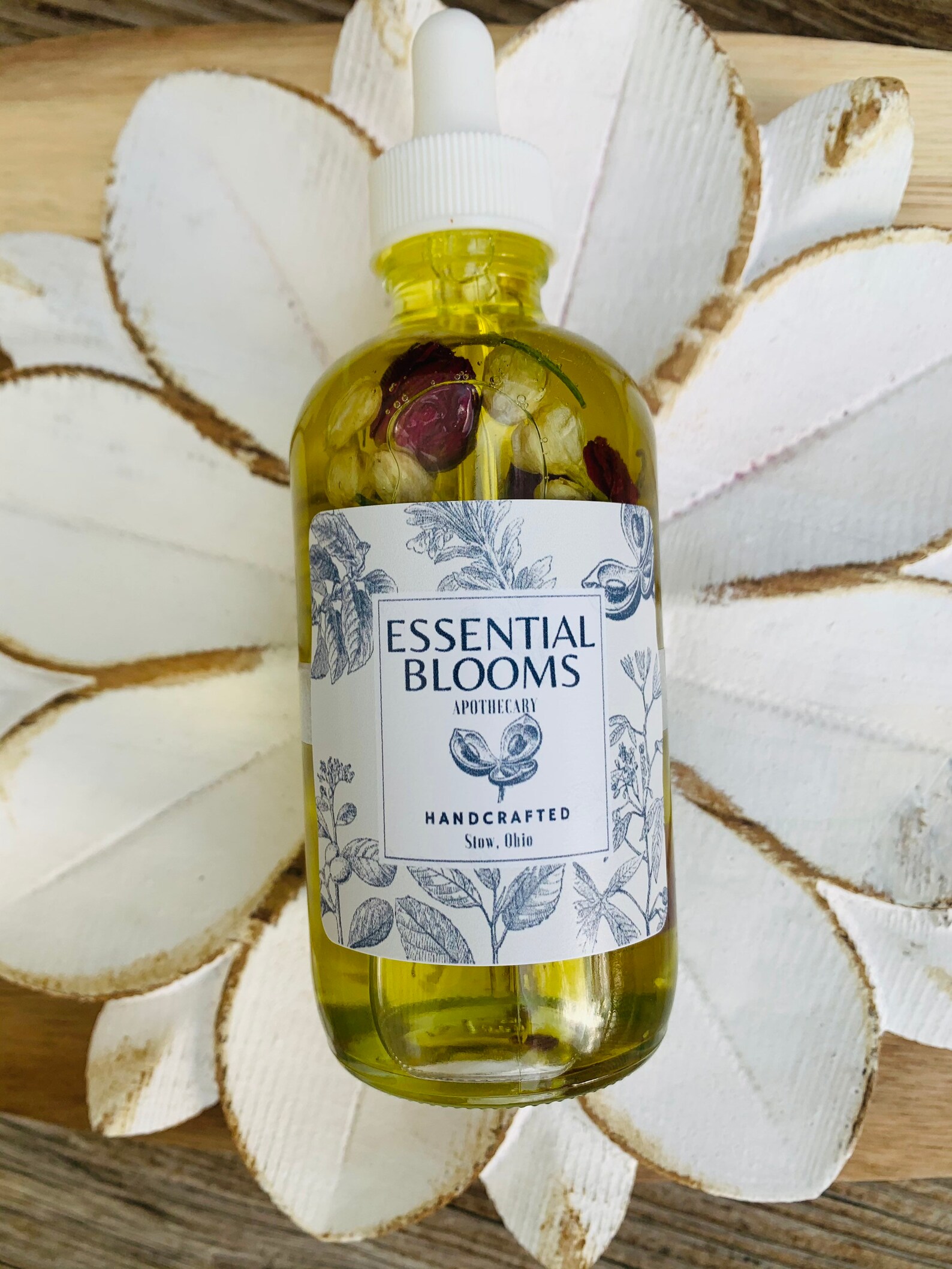 Organic Body Bath Oil Peony Jasmine with Grapeseed Sweet Etsy