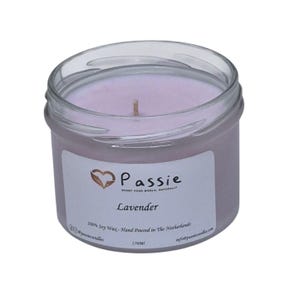 Lavender scented Soy Candle image 2