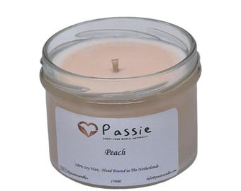 Peach Handmade Soy Candle