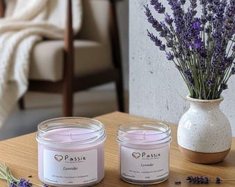 Lavender scented Soy Candle
