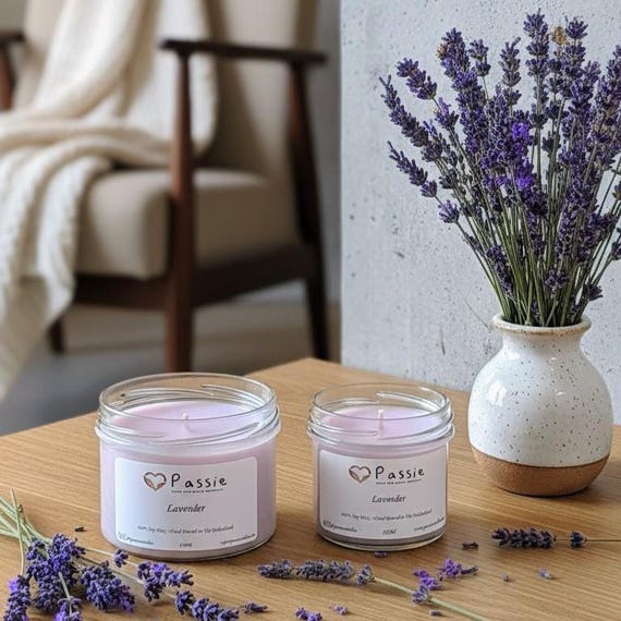 Lavender scented Soy Candle