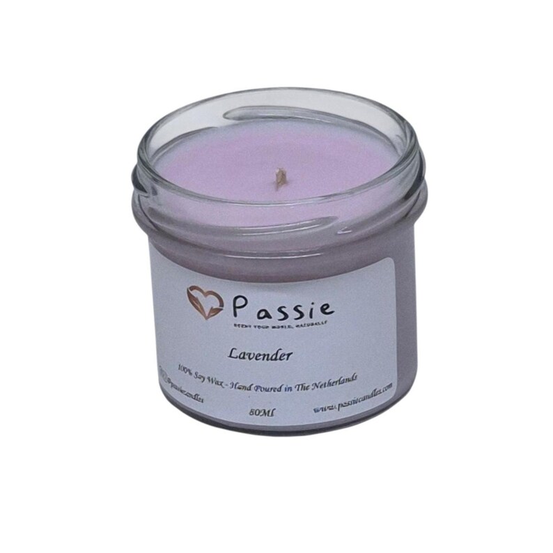 Lavender scented Soy Candle image 3