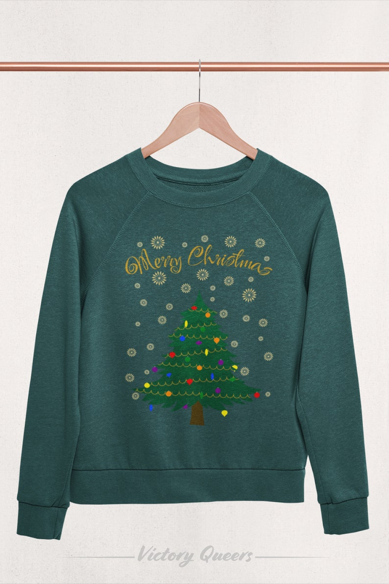 Subtle LGBT+ Christmas Jumper | Organic 