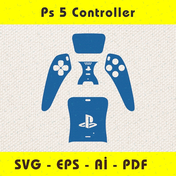 Ps5 Svg Controller - Etsy UK
