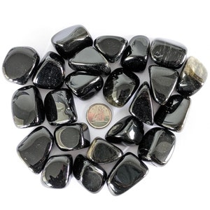 Gold Schimmer Obsidian Trommelsteine 1Stk.