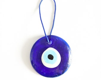 TALISMAN-EVIL EYE Protection- large.2.25″ in diameter