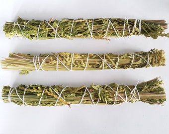 Sweet Grass and Ceder Bundle. 1pc. 8inch.