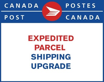 Shipping upgrade. Tracking included