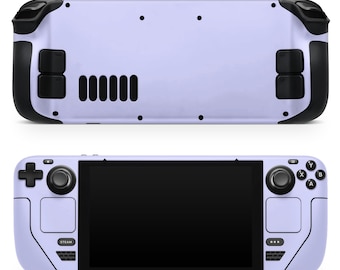 Skórka Lawendowa Pastel na Steam Deck, Skórki na Steam Deck Oled, Natural Colors Pre-Cut Wrap, Ochronna naklejka na konsolę Valve Steam Deck