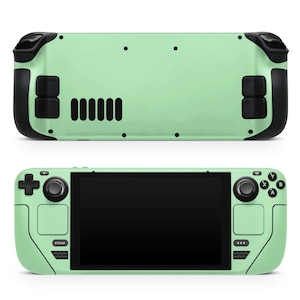 Mint Pastel Skin for Steam Deck, Skins for Steam Deck Oled, Natural Colors Pre-Cut Wrap, Protective Decal for Valve Steam Deck Console