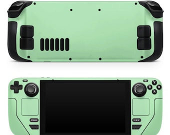 Skórka Mint Pastel na Steam Deck, Skórki na Steam Deck Oled, Natural Colors Pre-Cut Wrap, Ochronna naklejka na konsolę Valve Steam Deck