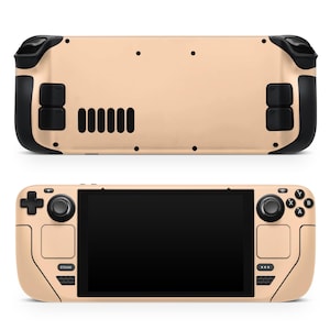 Peach Pastel Skin for Steam Deck, Skins for Steam Deck Oled, Natural Colors Pre-Cut Wrap, Protective Decal for Valve Steam Deck Console