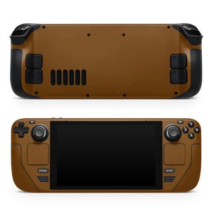 Mocha Pastel Skin for Steam Deck, Skins for Steam Deck Oled, Natural Colors Pre-Cut Wrap, Protective Decal for Valve Steam Deck Console