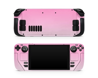 White Pink Gradient Steam Deck Skin, Skins for Steam Deck Oled, Precut Printed Vinyl Wrap, Protective Decal for Steam Deck Gaming Console