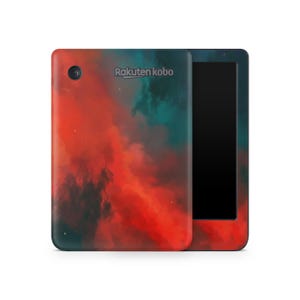 Sci Fi Nebula Kobo Protective Skin, Kobo Cover Vinyl Wrap, Kobo eReader Accessories, Decorative Decals, Galaxy Pattern
