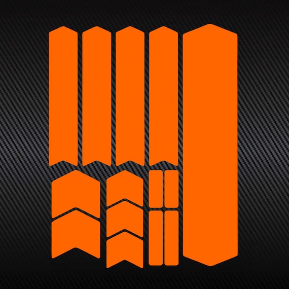 Orange bike stickers discount