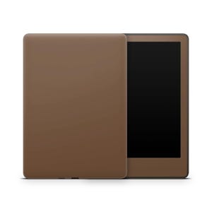 Coffee Kindle Protective Skin, Kindle Wrap Vinyl Sticker, Kindle Accessories, Kindle Decorative Decals, Pastel Natural Color Kindle Cover