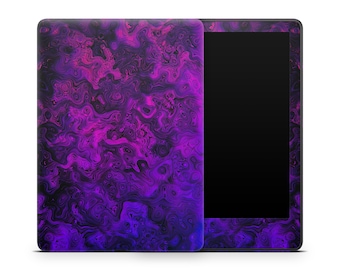 Purple Swirl Kindle Hülle, Kindle Hülle, Kindle Hülle, Dekorative Abziehbilder, Kindle Zubehör, Abstraktes Buntes Muster