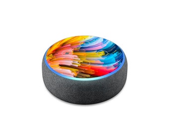 Piel de pintura al óleo para  Echo Dot 3 3rd Gen Alexa