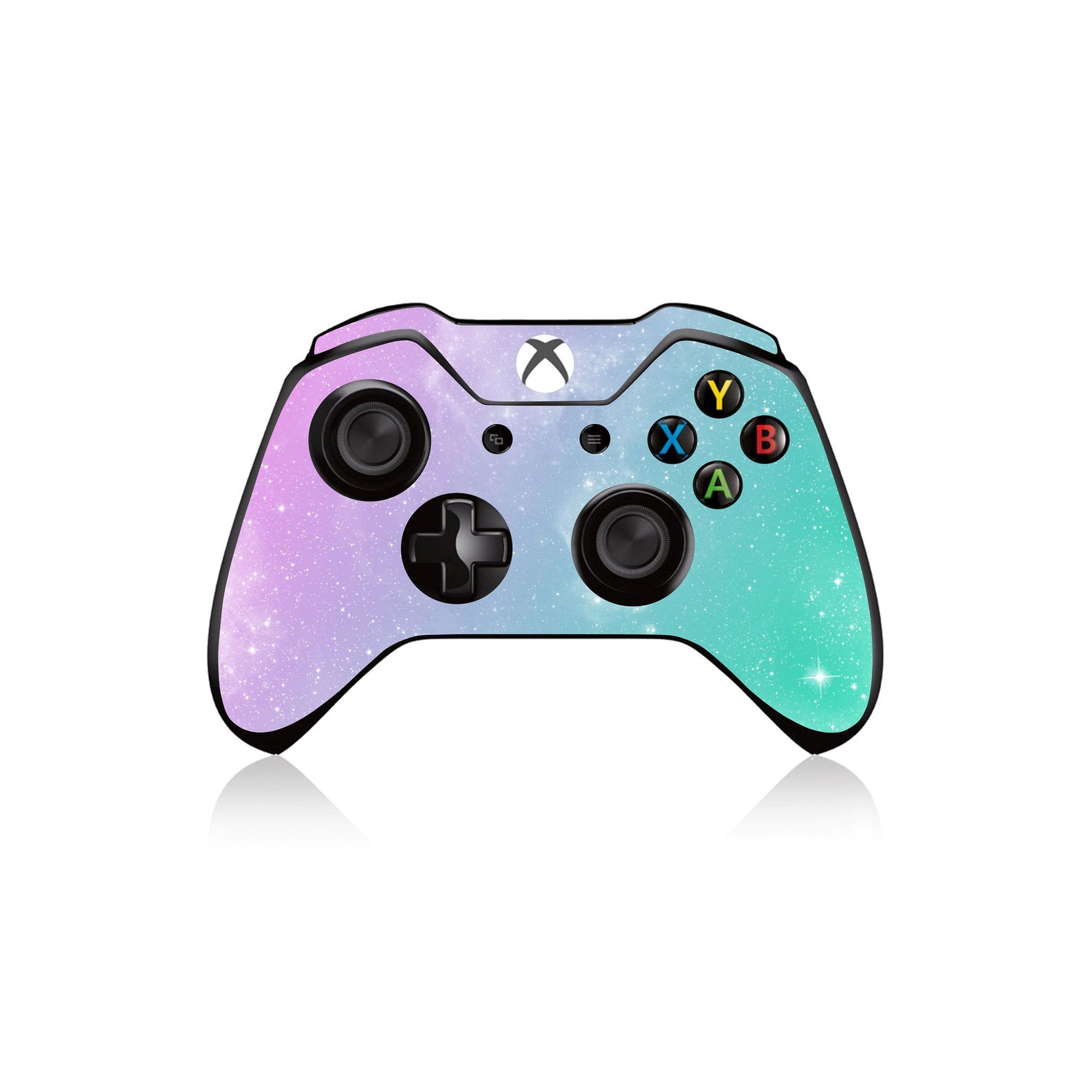 PASTEL Galaxy Skin für xbox Controller - Microsoft Konsole 360 Serie S ...