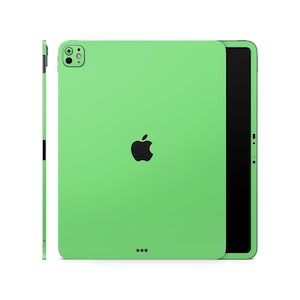 Pastel Green Skin for Apple iPad, iPad Decal, iPad Stickers, Apple iPad Fullbody Protection, Natural Colors Vinyl Wrap for iPad Air Pro Mini