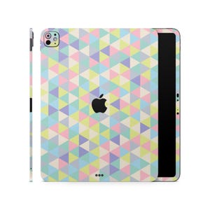 Cute Geometric Pattern Skin for Apple iPad, iPad Decal, iPad Stickers, Apple iPad Fullbody Protection, Printed Vinyl Wrap iPad Air Pro Mini