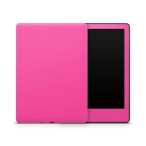 Fuchsia Kindle Protective Skin, Kindle Wrap Vinyl Sticker, Kindle Accessories, Kindle Decorative Decals, Pastel Natural Color Kindle Cover