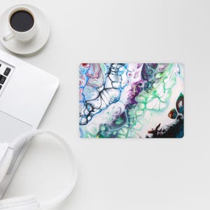 MARBLE Fusion Skin for Apple Magic Trackpad 1 2 3, Cute Colorful Pattern Wrap, Magic Trackpad Vinyl Cover Decals Stickers
