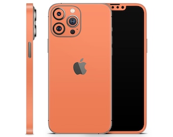 Retro Orange Apple iPhone Skins - Etsy Canada