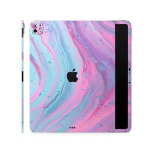 Abstract Marble Swirl Skin for Apple iPad, iPad Decals, iPad Stickers, Apple iPad Fullbody Protection, Printed Vinyl Wrap iPad Air Pro Mini