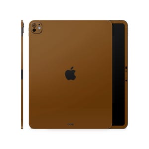 Mocca Pastel Skin für Apple iPad, iPad Aufkleber, iPad Sticker, Apple iPad Ganzkörperschutz, Natürliche Farben Vinyl Wrap für iPad Air Pro Mini