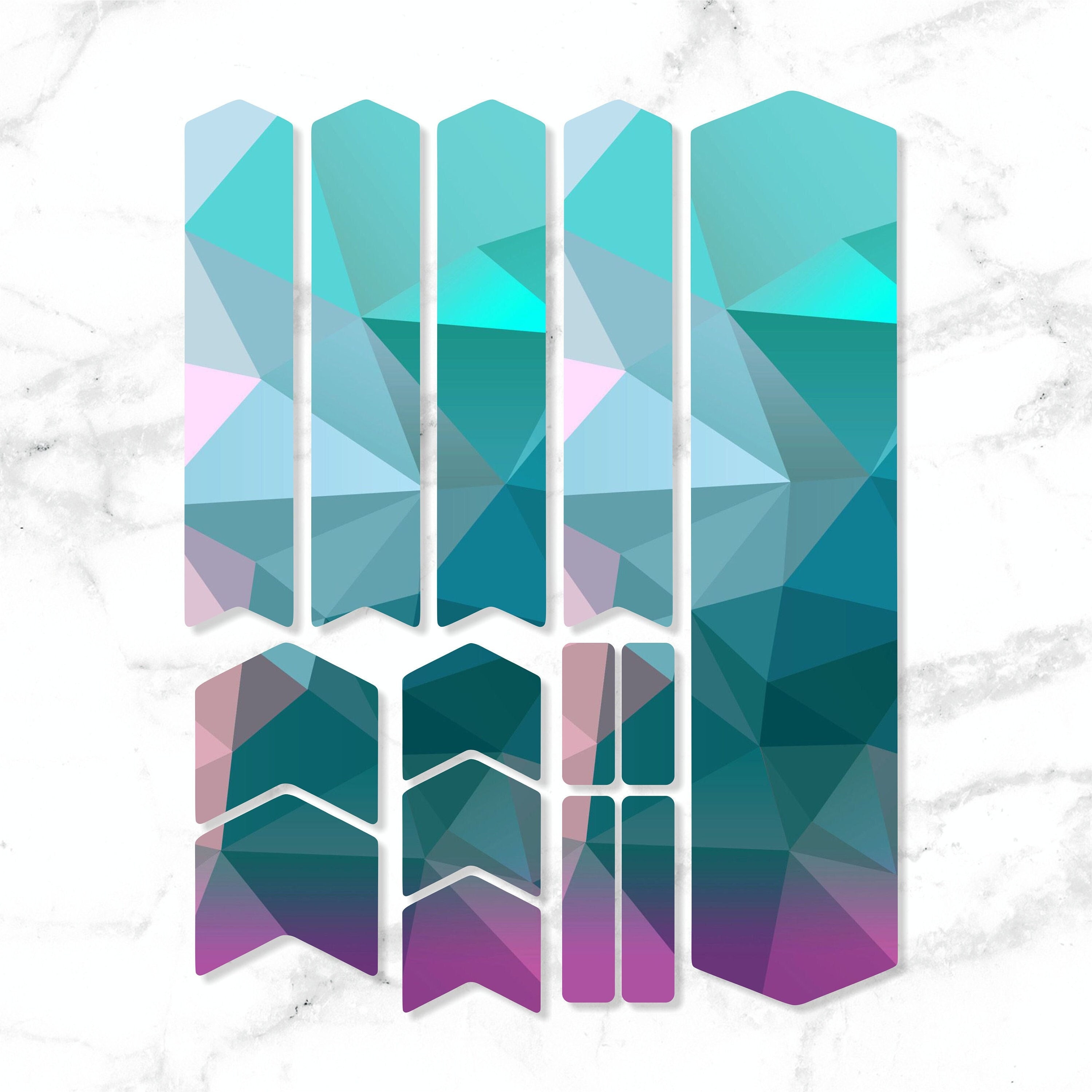 Bicycle Frame Protector Decals Set 14 Pcs / Mtb Protection Etsy