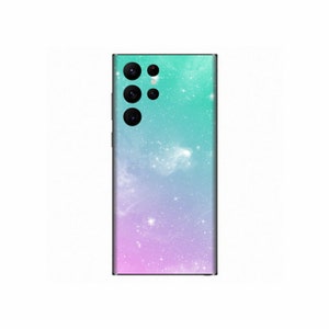 PASTEL Galaxy Skin for Samsung Galaxy Models - Printed Vinyl Wrap Protective Decal Sticker Cover - Sky & Stars Pattern