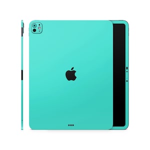 Turqoise Pastel Skin for Apple iPad, iPad Decal, iPad Stickers, Apple iPad Fullbody Protection, Natural Colors Wrap for iPad Air Pro Mini