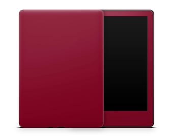 Burgundy Kindle Skin, Kindle Cover Vinyl Aufkleber, Kindle Zubehör, Kindle Dekorative Abziehbilder, Pastellfarben, Natürliche Farben Wrap