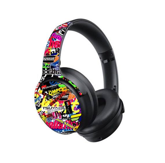 STICKERBOMB Jdm Skin Headphones Qc35 Soundlink - Etsy