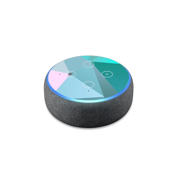 Scared Eye – Vinilo adhesivo compatible con  Echo Dot 3ª generación  Alexa – Decoraciones para sus altavoces de hogar inteligente, gran  accesorio