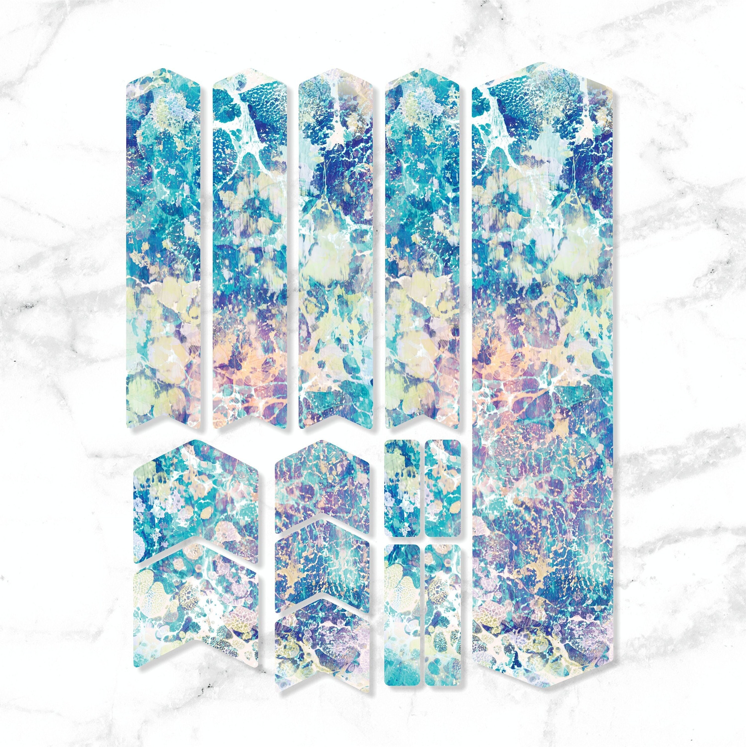 Bicycle Frame Protector Decals Set 14 Pcs / Mtb Protection Etsy