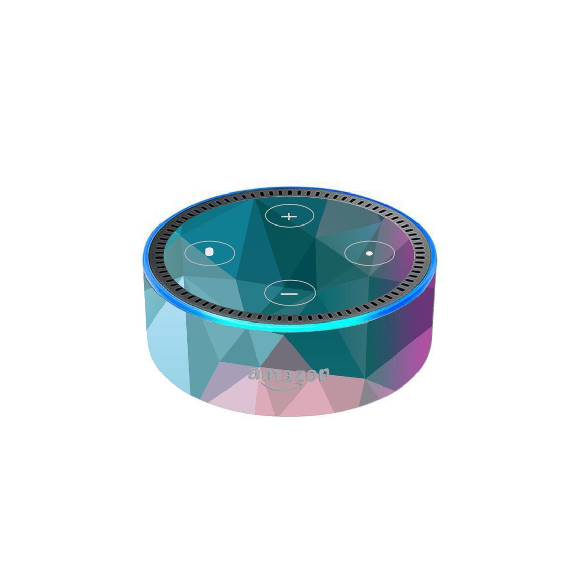 Alexa Geometry PASTEL Geometry Skin for Amazon Echo Dot 2 2nd Gen Alexa - Printed ...