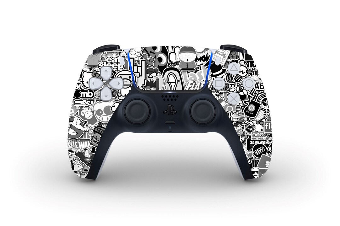 Sticker Bomb Ps4 Controller STICKERBOMB Skin for Playstation Controllers Sony PS4 PS5 Console ...
