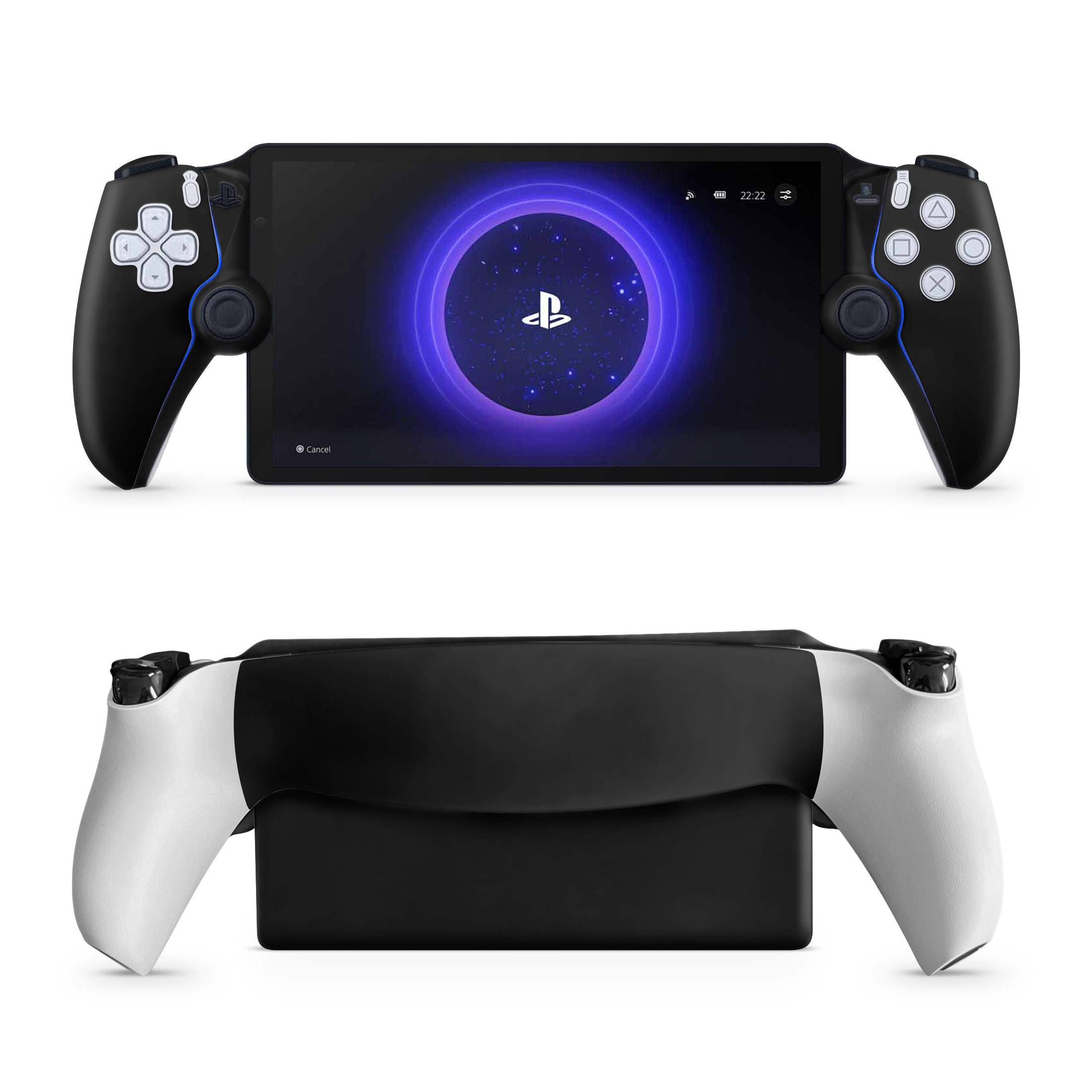 Matte Black PS Portal Skin, Skins for Playstation Portal, Ps