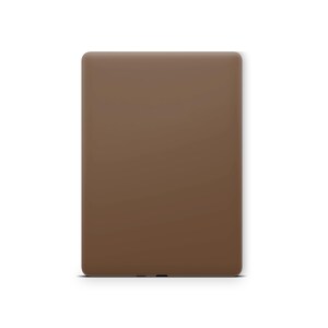 K&ouml;nnte beinhalten: Ein brauner, rechteckiger E-Reader mit matter Oberfl&auml;che.