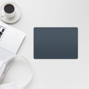Charcoal Skin for Apple Magic Trackpad 1 2 3, Grey Solid Color Wrap, Magic Trackpad Vinyl Cover Decals Stickers, Trackpad Protection