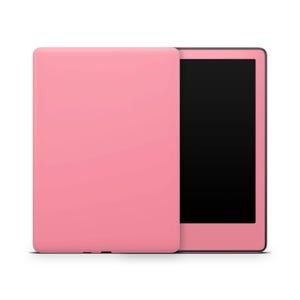 Custodia protettiva per Kindle color salmone, adesivo in vinile Kindle Wrap, accessori Kindle, decalcomanie decorative per Kindle, cover per Kindle in colori pastello naturali