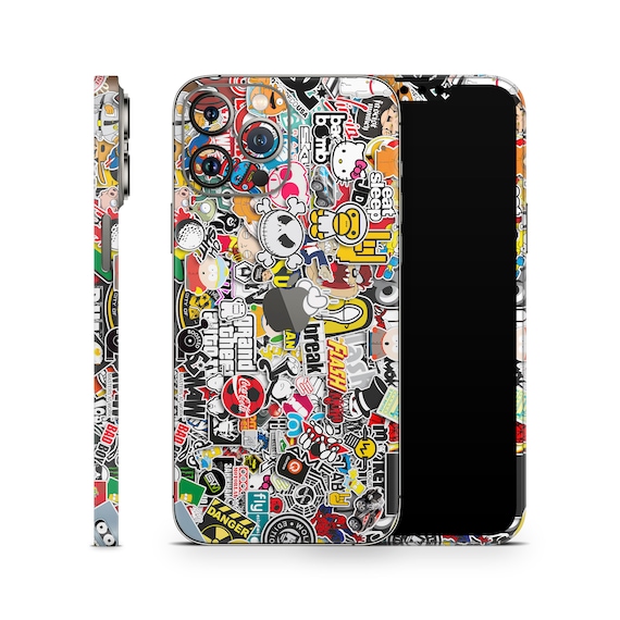 Décalcomanies Skin Pour Coque Lifeproof FRE IPhone 7 - Motif Beignets "Libre à Vie"