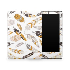 Herbstblatt Kindle Schutzfolie, Kindle Hülle Vinyl Wrap, Kindle Zubehör, Dekorative Abziehbilder für Kindle, Bunte Herbst Muster