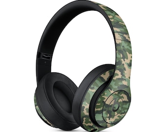 Military Camo Skin for Beats by Dre, Protective Full-body